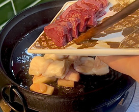 Dinner at 曽根崎お初天神通り