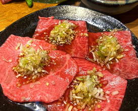 Dinner at 黒毛和牛タンとハラミ焼肉ごりちゃん福島店