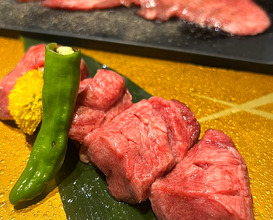 Dinner at 黒毛和牛タンとハラミ焼肉ごりちゃん福島店