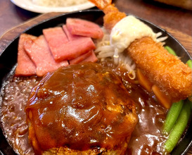 Dinner at 大阪ステーキかうぼーい