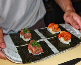 Dinner at Newburgh Street