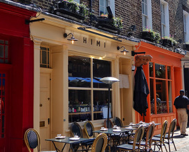 Dinner at Newburgh Street