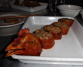 Dinner at Yardbird