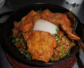 Dinner at Yardbird