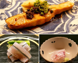 Dinner at 麻布室井