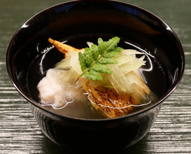 Dinner at 麻布室井
