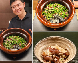 Dinner at 麻布室井