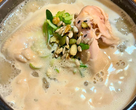 Dinner at Tosokchon Samgyetang
