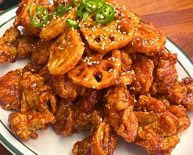 Dinner at 효도치킨 | Hyodo Chicken