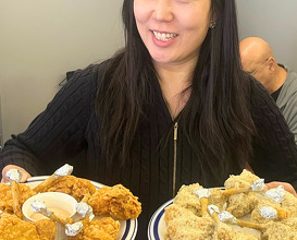 Dinner at 효도치킨 | Hyodo Chicken