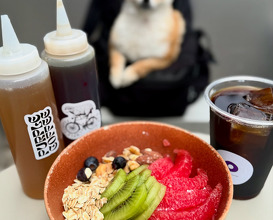 Dinner at Purple Coffee - パープルコーヒー