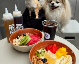 Dinner at Purple Coffee - パープルコーヒー