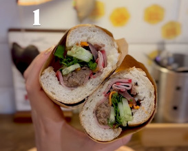 Dinner at Bánh Mì 25