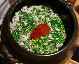 Dinner at 晴山