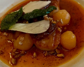 Dinner at Gautreau's Restaurant