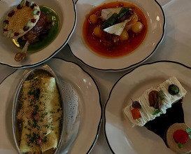 Dinner at Gautreau's Restaurant