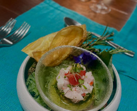Dinner at Six Senses Zighy Bay