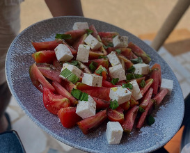 Dinner at Six Senses Zighy Bay
