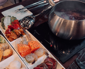 Dinner at The Melting Pot