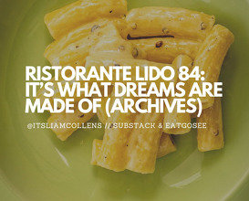 Dinner at Riccardo Camanini - Lido 84