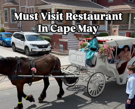 Dinner at Cape May, New Jersey