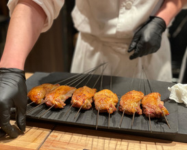 Dinner at 薪鳥新神戸 Makitori Shinkobe