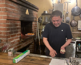 Dinner at PIZZERIA ROMANA IL PENTITO (ピッツェリア・ロマーナ・イル・ペンティート)