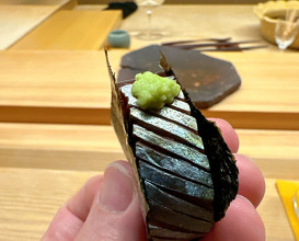 Dinner at Sushi Shunji