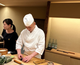 Dinner at Sushi Shunji