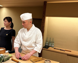 Dinner at Sushi Shunji