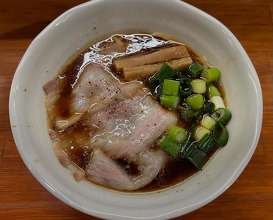 Dinner at 醤油と貝と麺そして人と夢