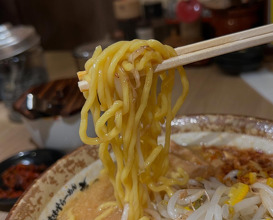 Dinner at 吟醸味噌らーめん まごころ