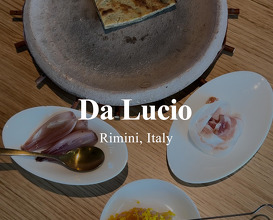 Dinner at Da Lucio | Rimini, Italy