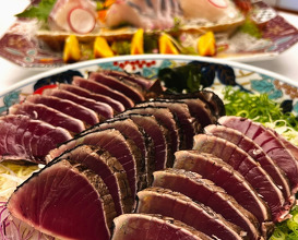 Dinner at 高知の宿 城西館