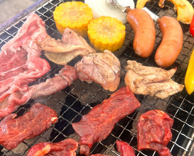 Dinner at 屋上BBQビアガーデン　umeda大ホール