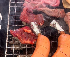 Dinner at 屋上BBQビアガーデン　umeda大ホール