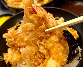 Dinner at 坂町の天丼