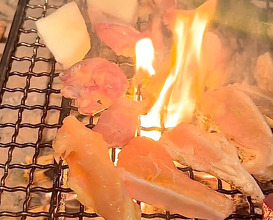 Dinner at 熊の鳥焼