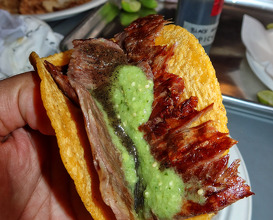 Dinner at Santo Taco