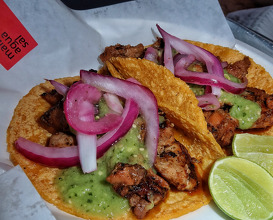 Dinner at Santo Taco