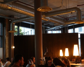 Dinner at Bartholomew Close EC1