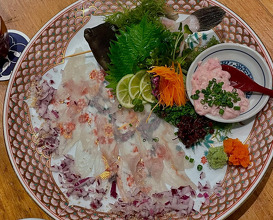 Dinner at Fukuoka, Japan