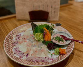 Dinner at Fukuoka, Japan