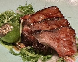 Dinner at Ming Pavilion at Island Shangri-La