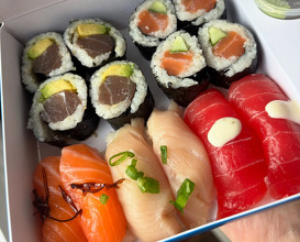 Dinner at Bondi Sushi