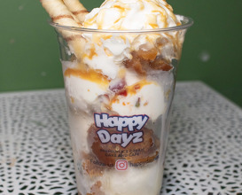 Dinner at Harvy's Ice cream