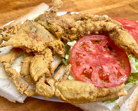 Dinner at Radosta's Po-Boys