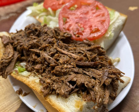 Dinner at Radosta's Po-Boys