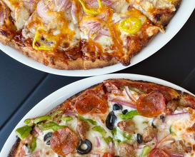 Dinner at Fired up pizzeria