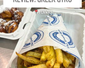 Dinner at The Greek Gyro